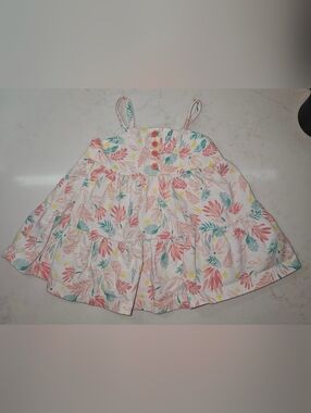 Tommy Bahama Toddler Girls Floral Tank Top Size 12M